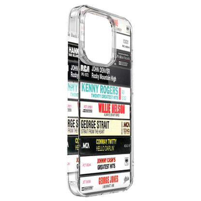 Classic Country Music Albums Cassette Collection Retro MagSafe Phone Case