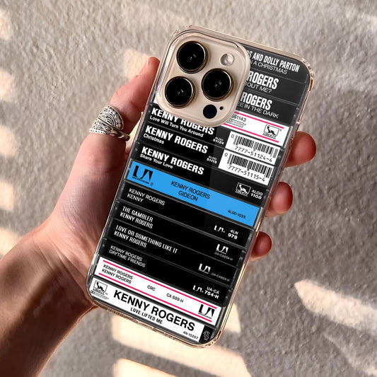 Kenny Rogers Albums Cassette Collection Retro MagSafe Phone Case