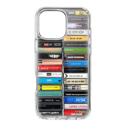 Oasis Albums Cassette Collection Retro MagSafe Phone Case