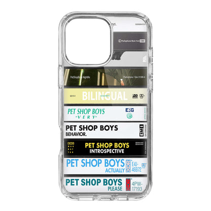 Pet Shop Boys Albums Cassette Collection Retro Phone Case