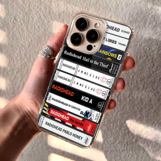 Radiohead Albums Cassette Collection Retro Phone Case