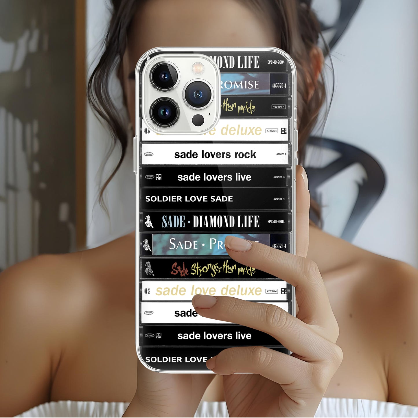 Sade Albums Cassette Collection Retro Phone Case