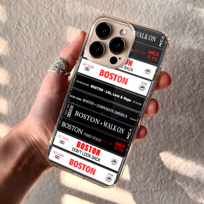 Boston Albums Cassette Collection Retro Phone Case