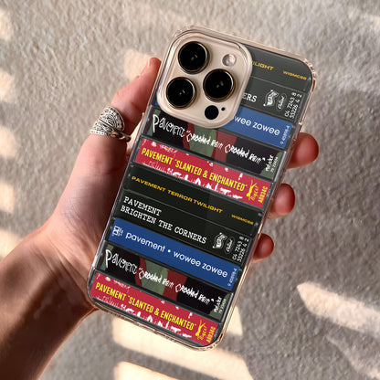 Pavement Albums Cassette Collection Retro Phone Case