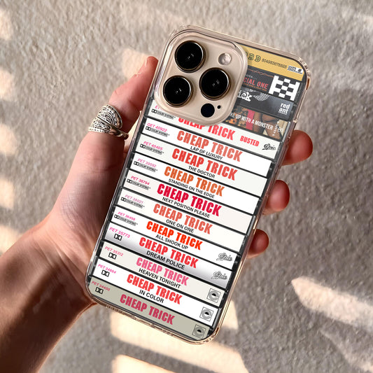 Cheap Trick Albums Cassette Collection Retro Phone Case