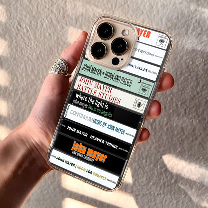John Maye Albums Cassette Collection Retro Phone Case