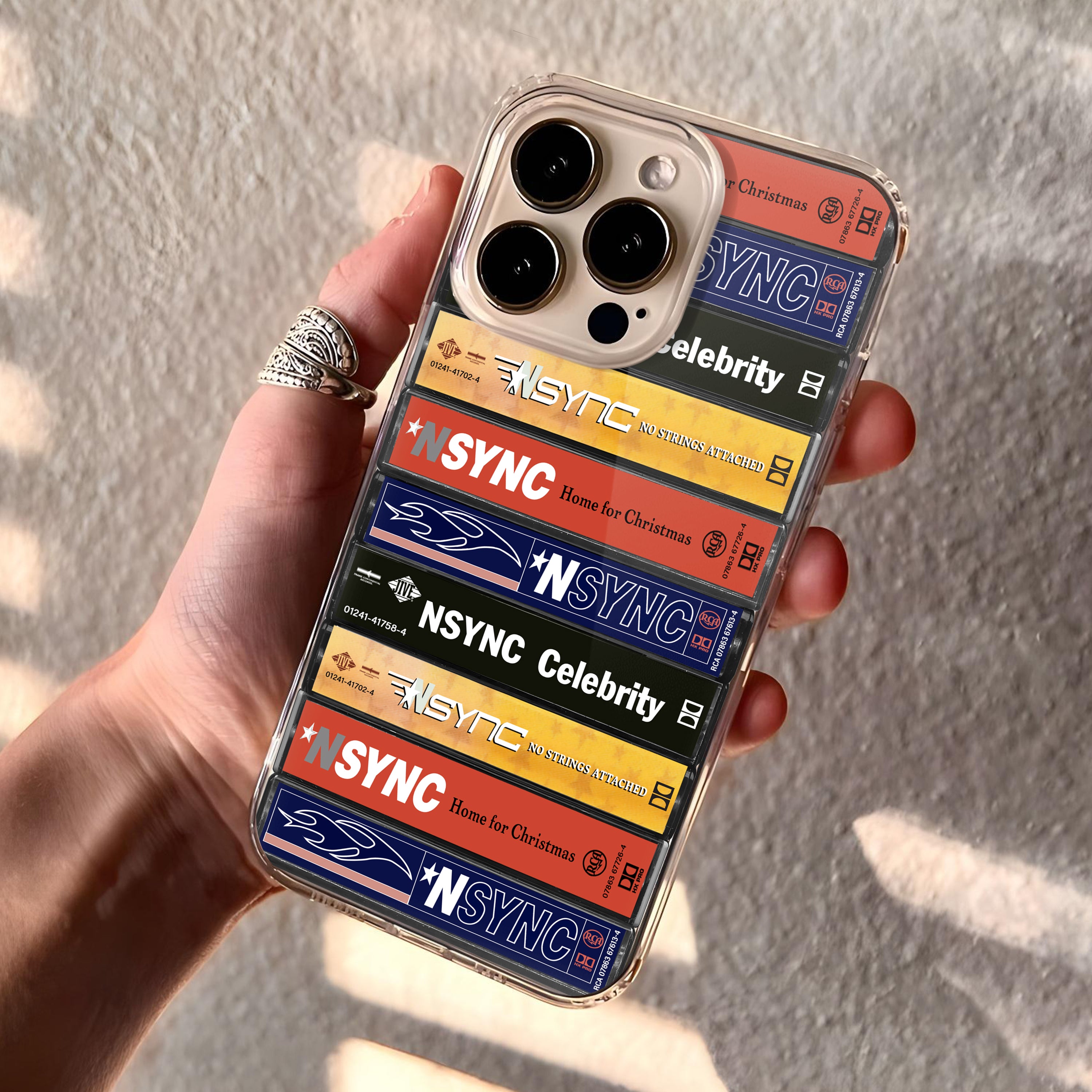 NSYNC Albums Cassette Collection Retro Phone Case – MTervoDesign