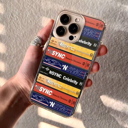 NSYNC Albums Cassette Collection Retro Phone Case