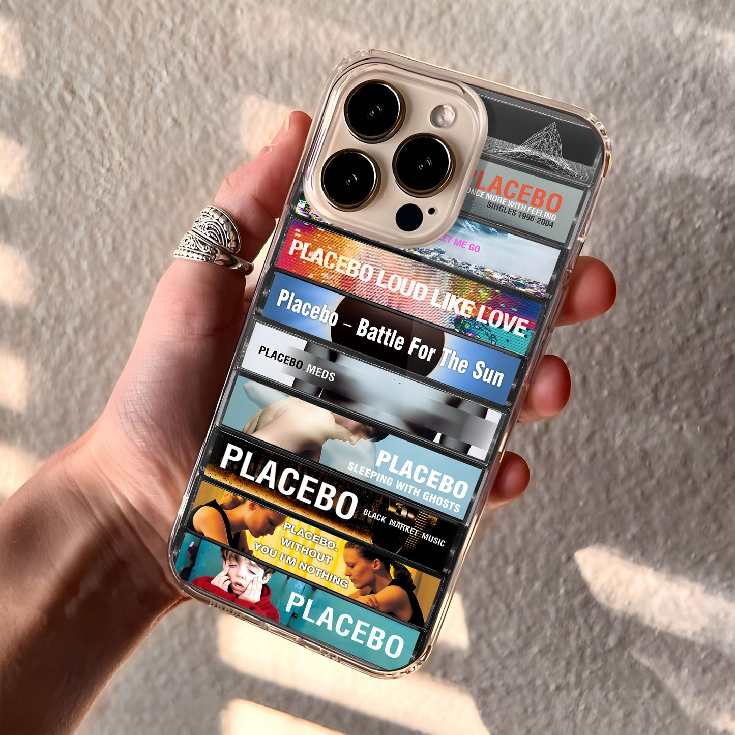 Placebo Albums Cassette Collection Retro Phone Case