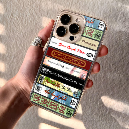 Stone Temple Pilots Albums Cassette Collection Retro Phone Case