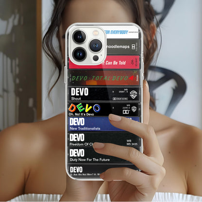 Devo Albums Cassette Collection Retro Phone Case