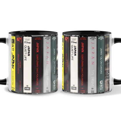 Japan Albums Cassette Collection Retro Accent Mug