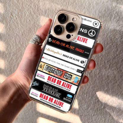Dead or Alive Albums Cassette Collection Retro Phone Case