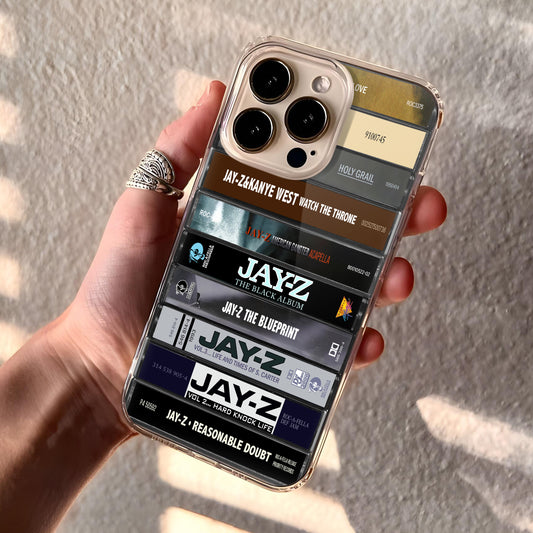 JayZ Albums Cassette Collection Retro Phone Case