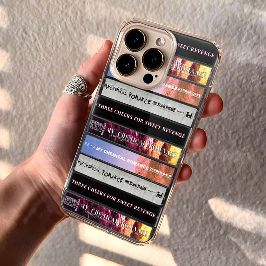 My Chemical Romance Albums Cassette Collection Retro Phone Case