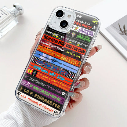 Insane Clown Posse Albums Cassette Collection Retro Phone Case