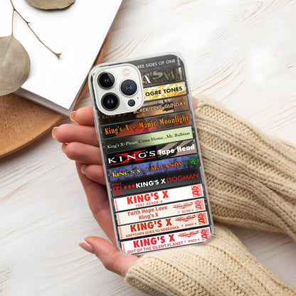 King's X Albums Cassette Collection Retro Phone Case