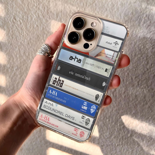 A-ha Albums Cassette Collection Retro Phone Case