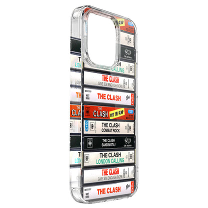 The Clash Albums Cassette Collection Retro Phone Case