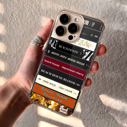 Beach House Albums Cassette Collection Retro Phone Case