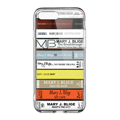 Mary J. Blige Albums Cassette Collection Retro Phone Case