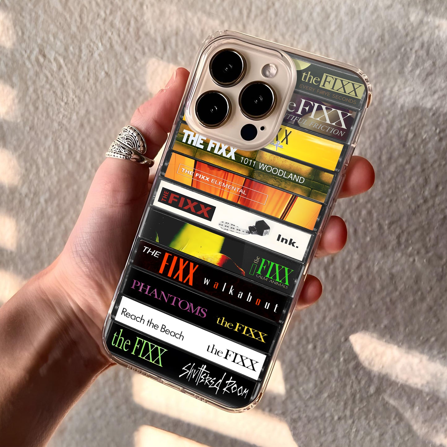 The Fixx Albums Cassette Collection Retro Phone Case