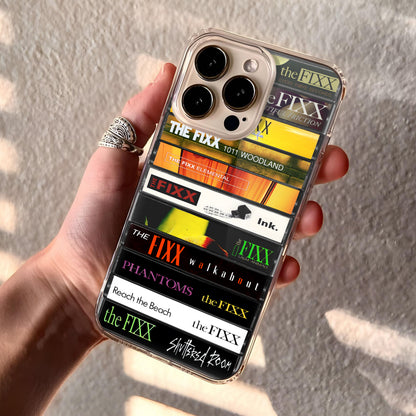 The Fixx Albums Cassette Collection Retro Phone Case