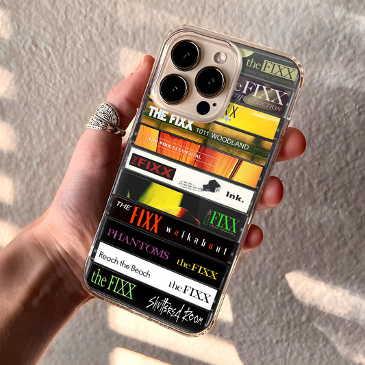 The Fixx Albums Cassette Collection Retro Phone Case