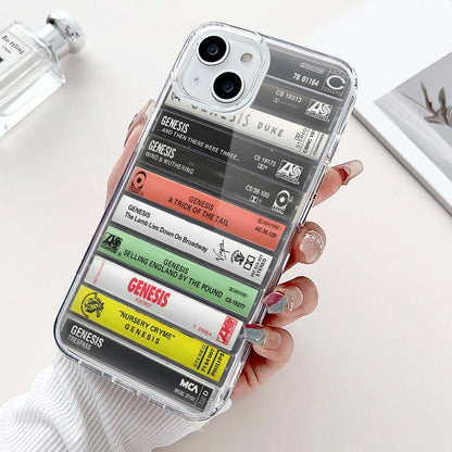 Genesis Albums Cassette Collection Retro Phone Case