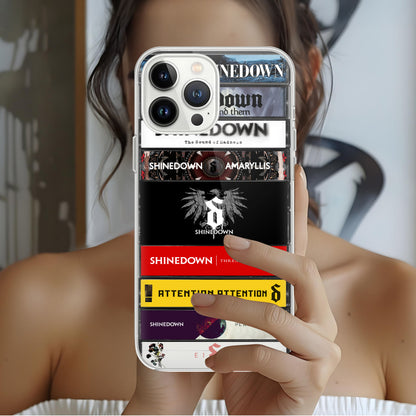Shinedown Albums Cassette Collection Retro Phone Case - Logo Version