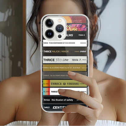 Thrice Albums Cassette Collection Retro Phone Case