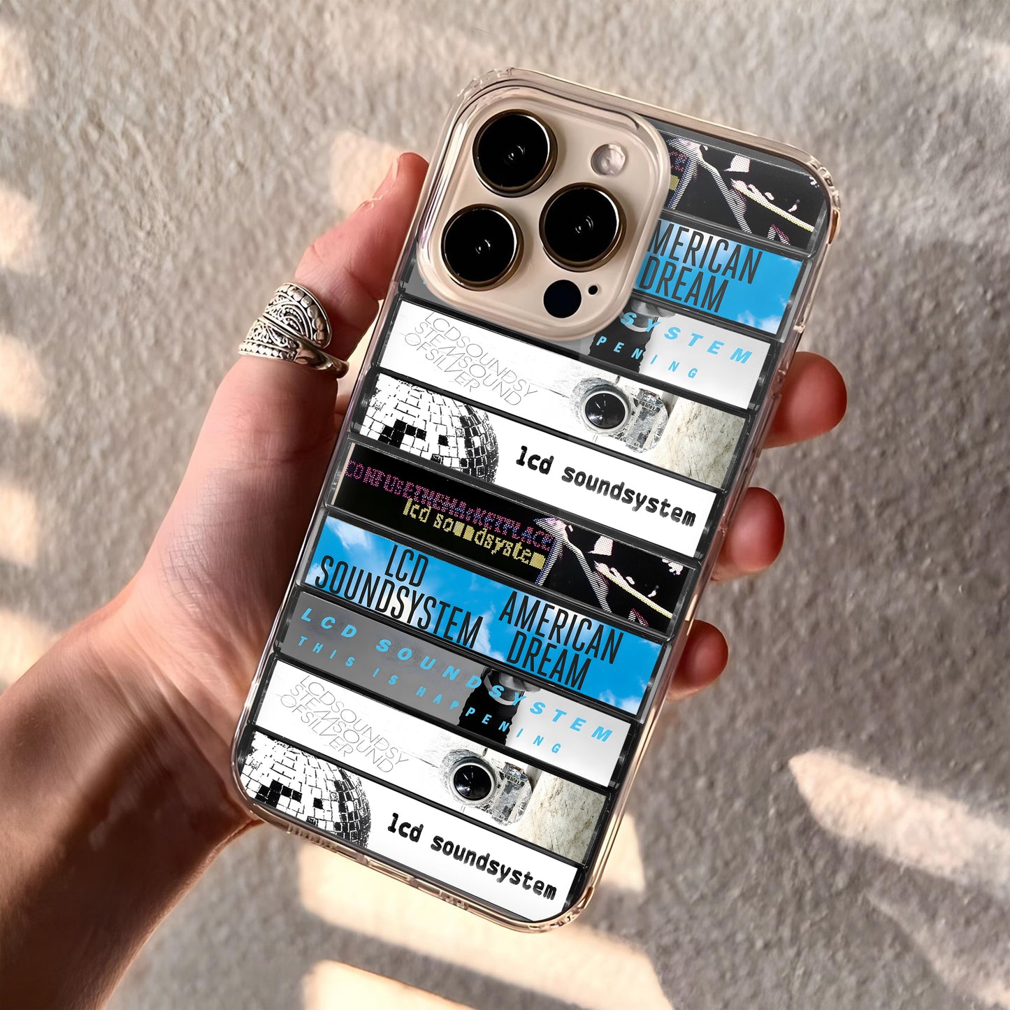 LCD Soundsystem Albums Cassette Collection Retro Phone Case