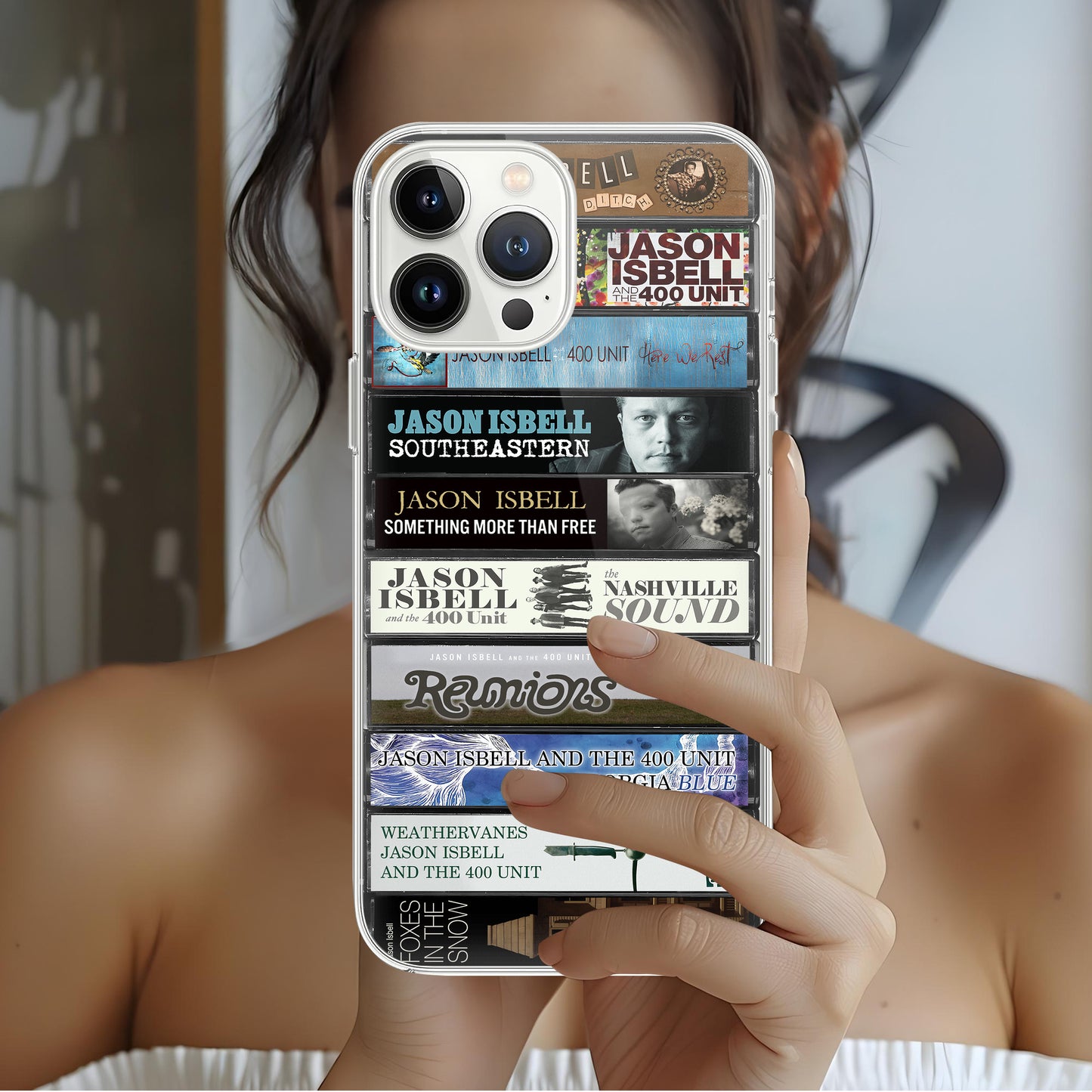 Jason Isbell Albums Cassette Collection Retro Phone Case