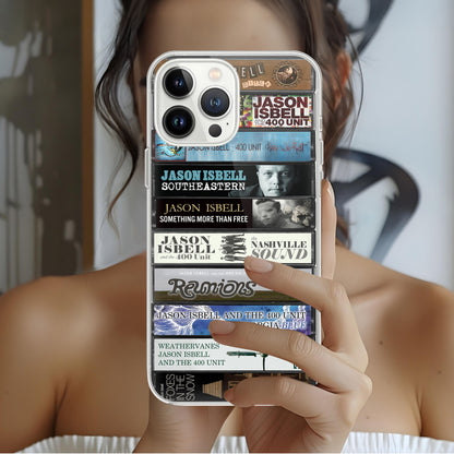 Jason Isbell Albums Cassette Collection Retro Phone Case