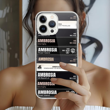 Ambrosia Albums Cassette Collection Retro Phone Case