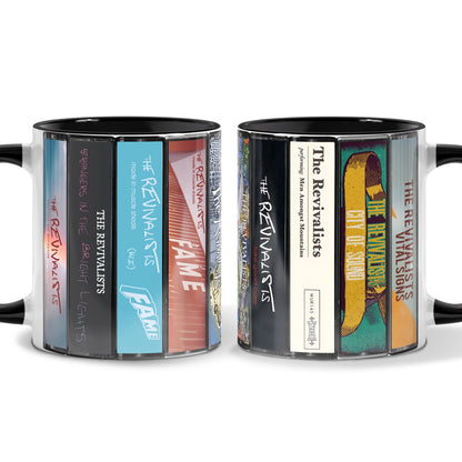 The Revivalists Albums Cassette Collection Retro Accent Mug