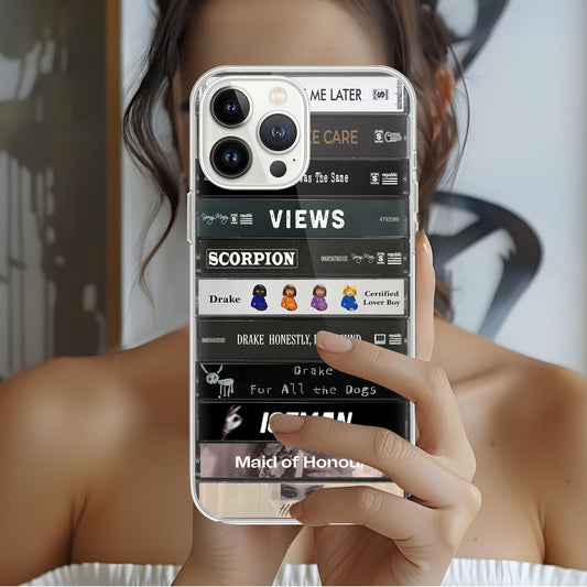 Drake Albums Cassette Collection Retro Phone Case