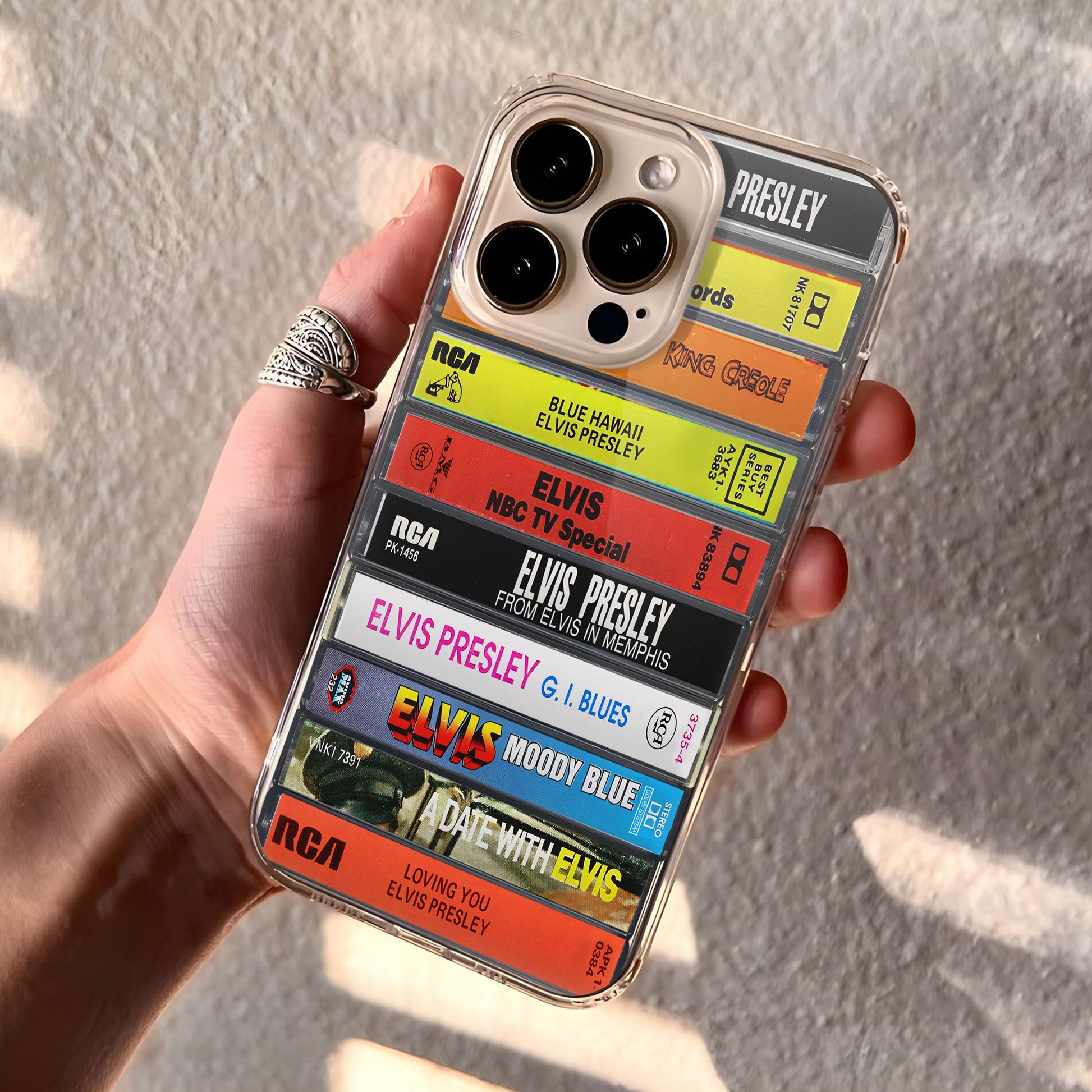 Elvis Presley Albums Cassette Collection Retro MagSafe Phone Case MTervoDesign Elvis Presley Albums Cassette Collection Retro MagSafe Phone Case MTervoDesign