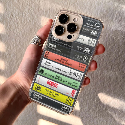 Genesis Albums Cassette Collection Retro Phone Case