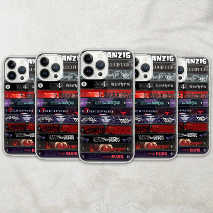 Danzig Albums Cassette Collection Retro Phone Case