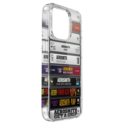 Aerosmith Albums Cassette Collection Retro MagSafe Phone Case