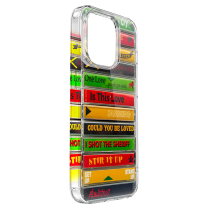 Bob Marley Music Cassette Collection Retro Phone Case