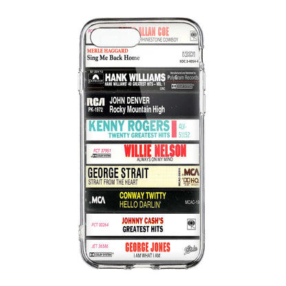 Classic Country Music Albums Cassette Collection Retro MagSafe Phone Case