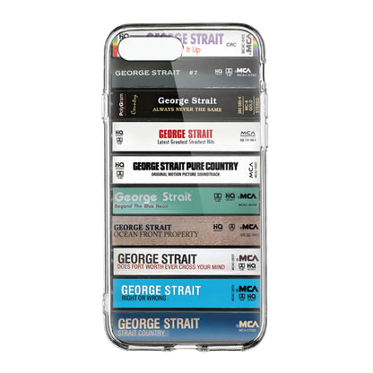George Strait Albums Cassette Collection Retro Phone Case