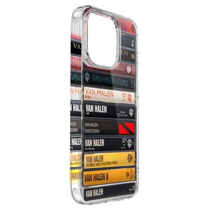 Van Halen Albums Cassette Collection Retro MagSafe Phone Case MTervoDesign Van Halen Albums Cassette Collection Retro MagSafe Phone Case MTervoDesign