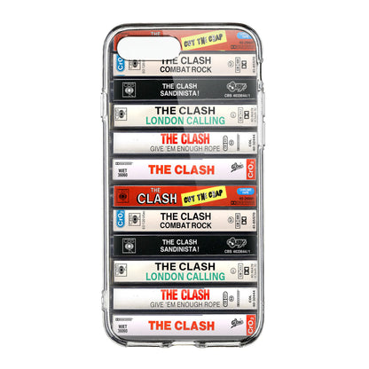 The Clash Albums Cassette Collection Retro Phone Case
