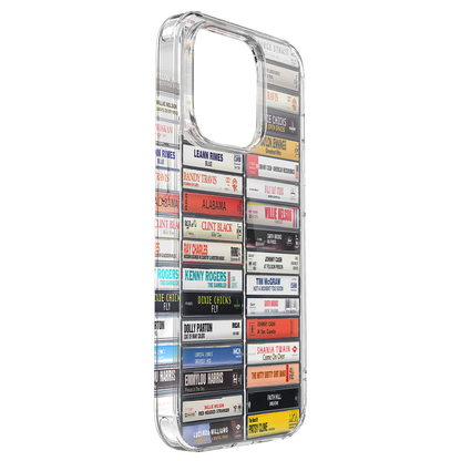 Country Music Albums Cassette Collection Retro Phone Case