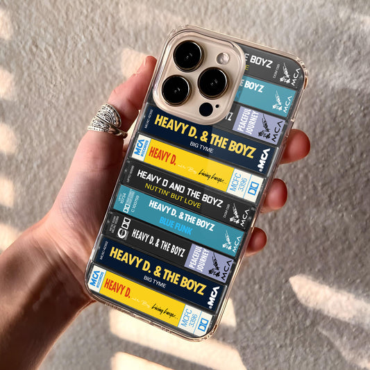 Heavy D & the Boyz Albums Cassette Collection Retro Phone Case