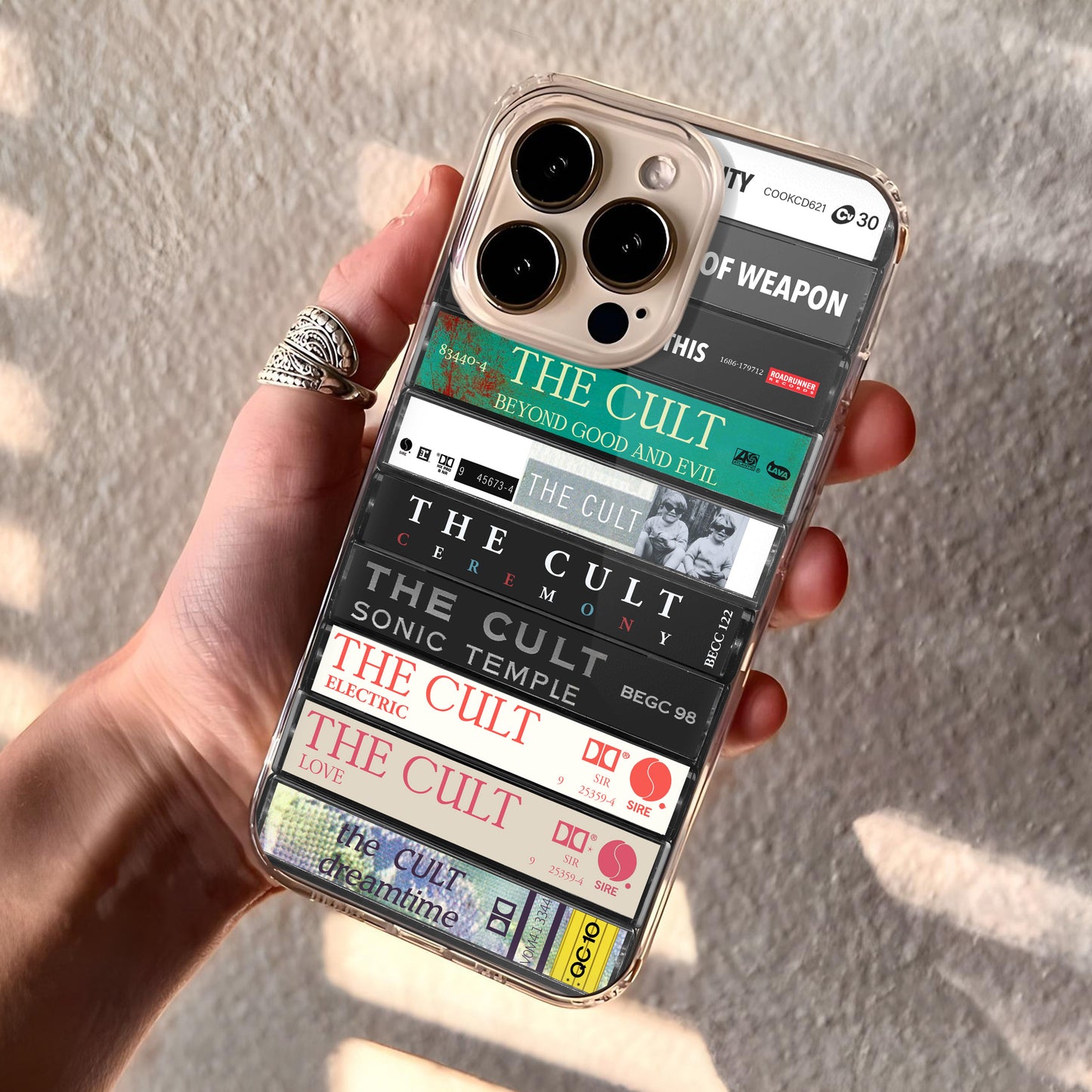 The Cult Albums Cassette Collection Retro Phone Case