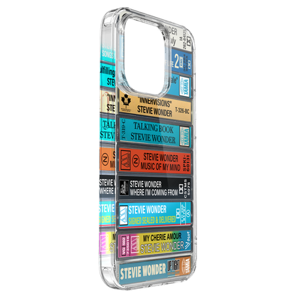 Stevie Wonder Albums Cassette Collection Retro Phone Case